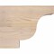 Ekena Millwork Newport Smooth Rafter Tail, Douglas Fir, 5 1/2"W x 10"H x 12"L RFT06X10X12NEW00SDF - alternate 4